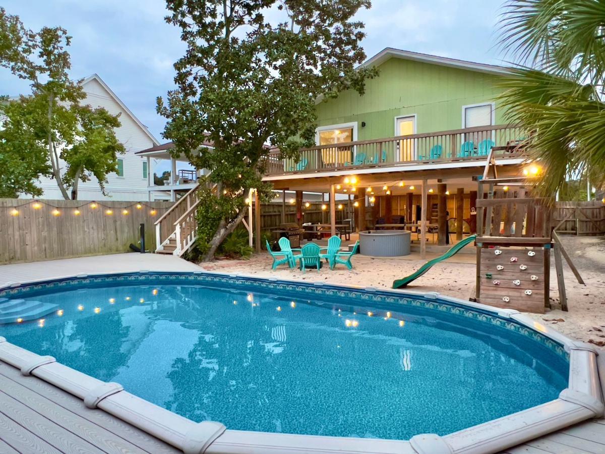 Zula Beach Vacation Home, Sleeps 16, Private Heated Pool, 4Min Walk To The Beach, Pets Welcome, Fenced Yard Destin Bagian luar foto