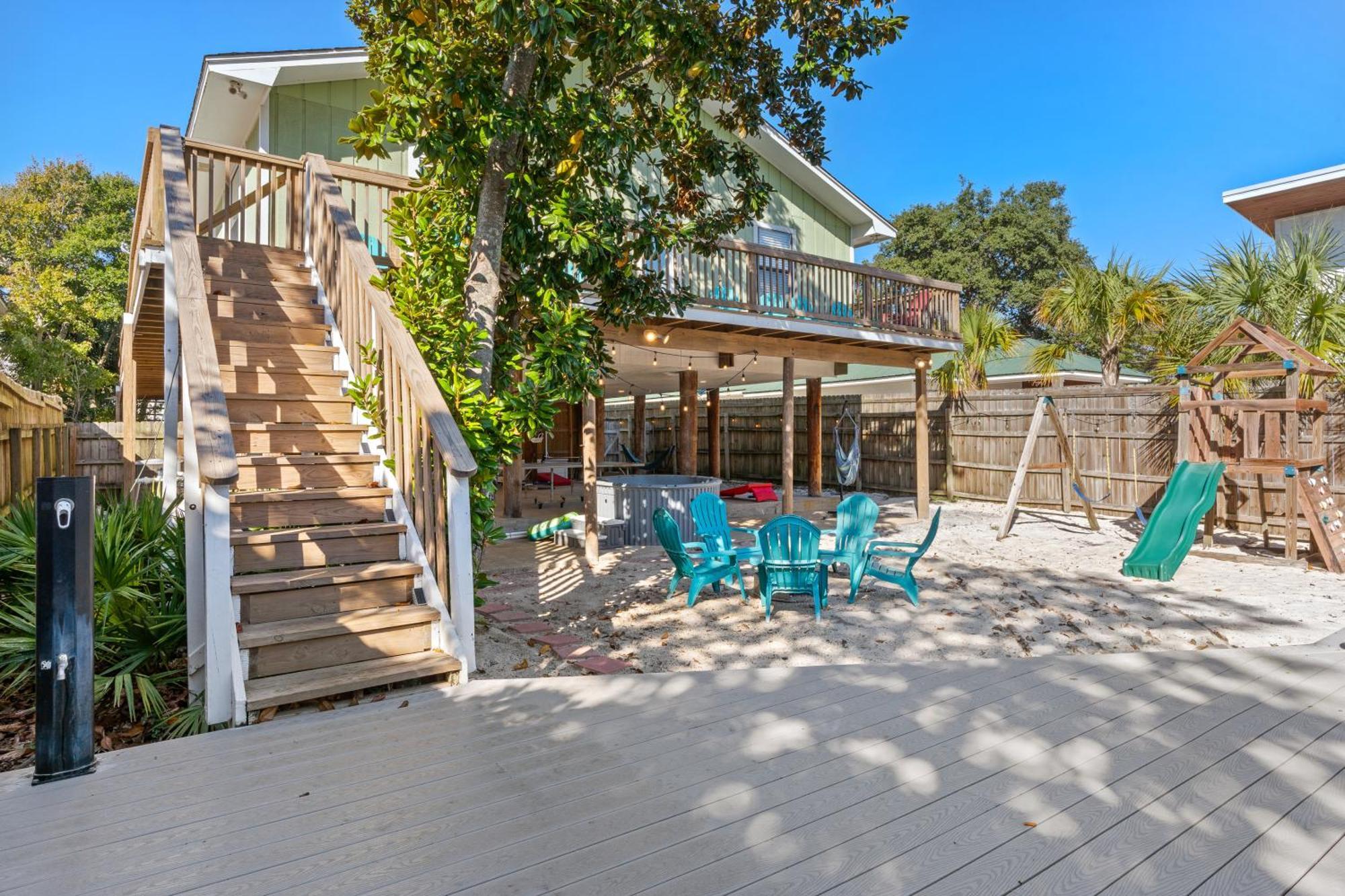 Zula Beach Vacation Home, Sleeps 16, Private Heated Pool, 4Min Walk To The Beach, Pets Welcome, Fenced Yard Destin Bagian luar foto