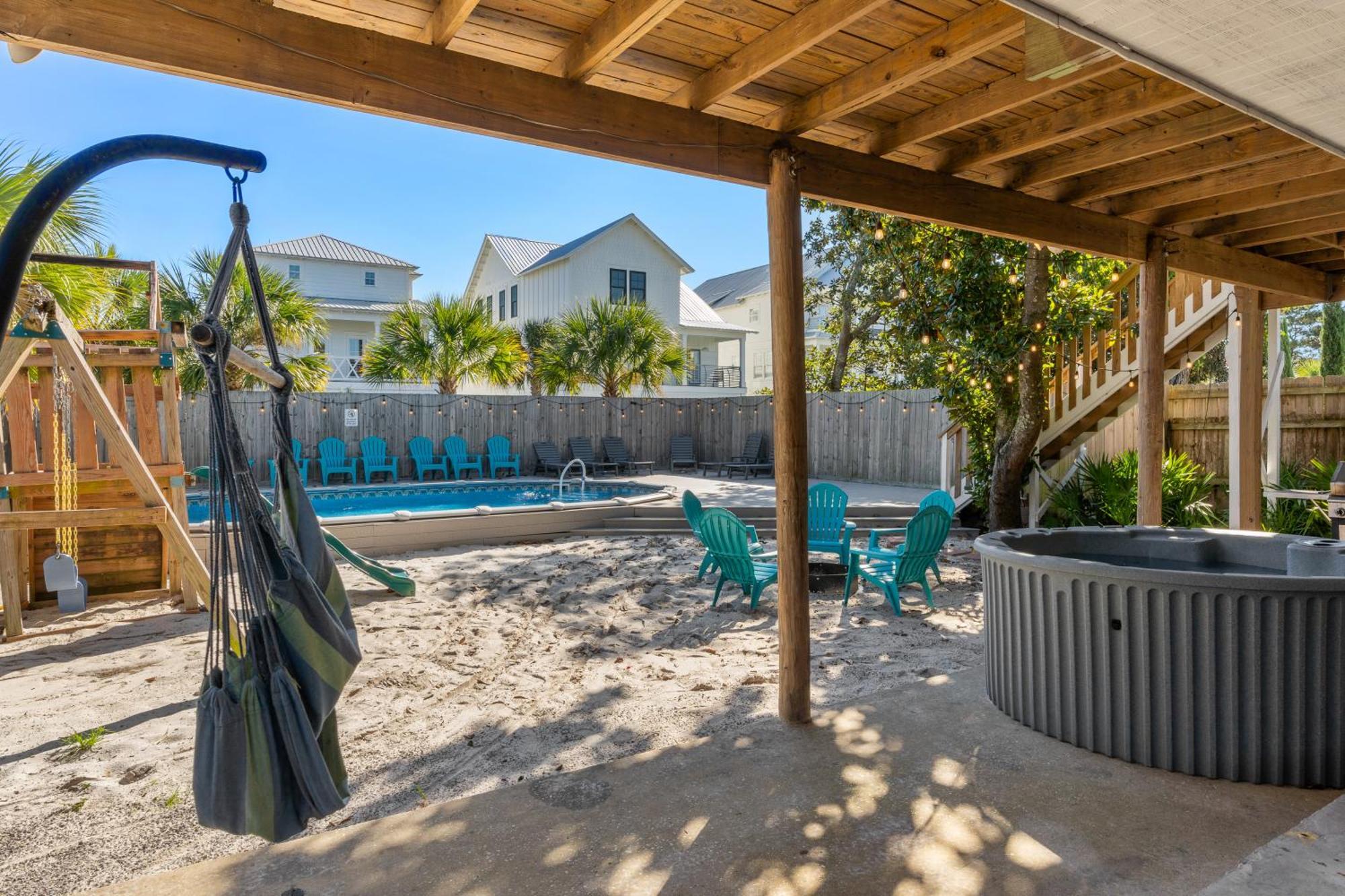 Zula Beach Vacation Home, Sleeps 16, Private Heated Pool, 4Min Walk To The Beach, Pets Welcome, Fenced Yard Destin Bagian luar foto